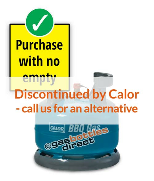 6kg Butane BBQ Calor Gas Bottle - New Full Cylinder
